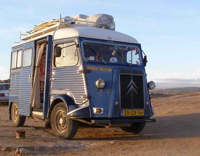 old travel van