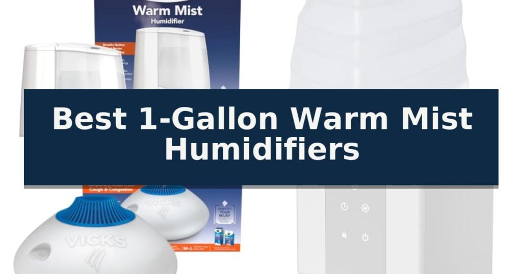 Best 1-Gallon Warm Mist Humidifiers