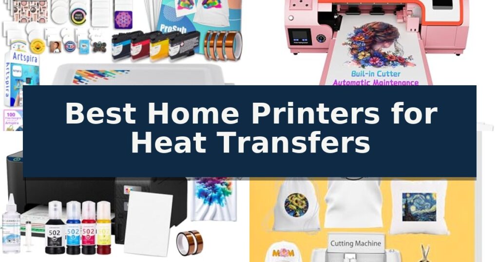 Best Home Printers for Heat Transfers