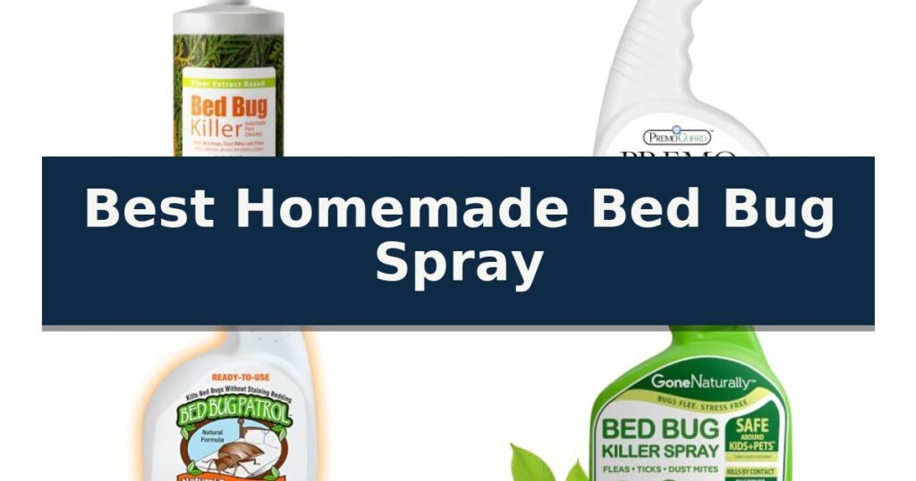 Best Homemade Bed Bug Spray