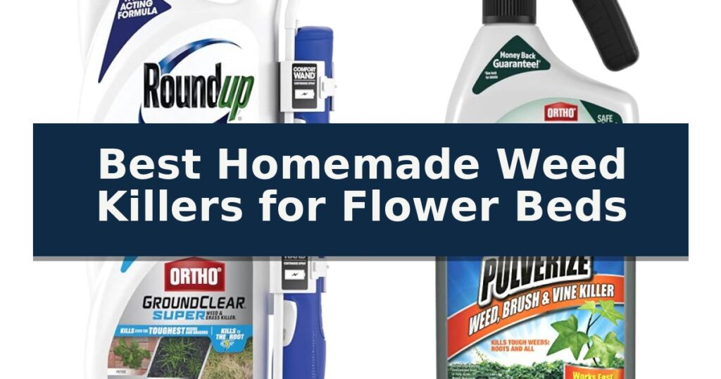 Best Homemade Weed Killers for Flower Beds