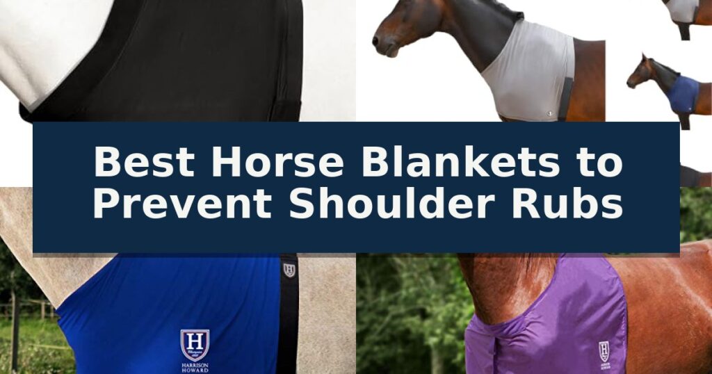 Best Horse Blankets to Prevent Shoulder Rubs