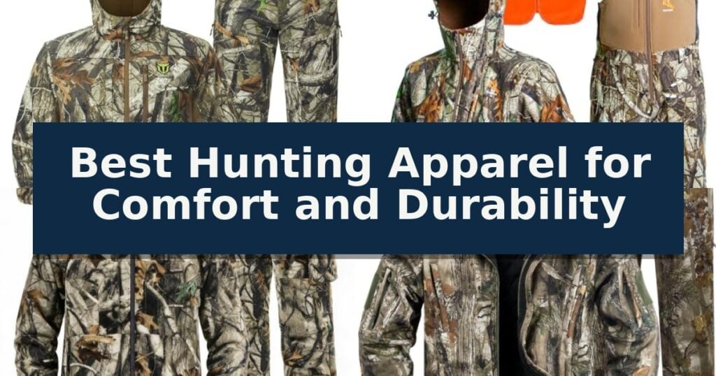 Best Hunting Apparel for Comfort and Durability