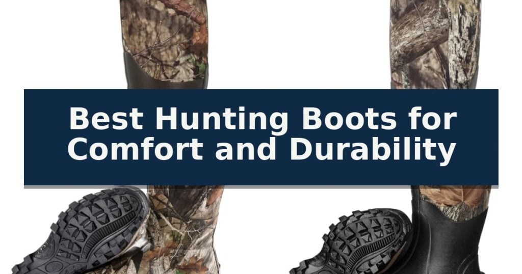 Best Hunting Boots for Comfort and Durability