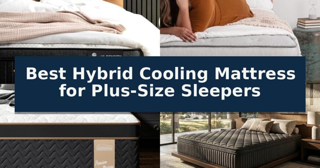 Best Hybrid Cooling Mattress for Plus-Size Sleepers