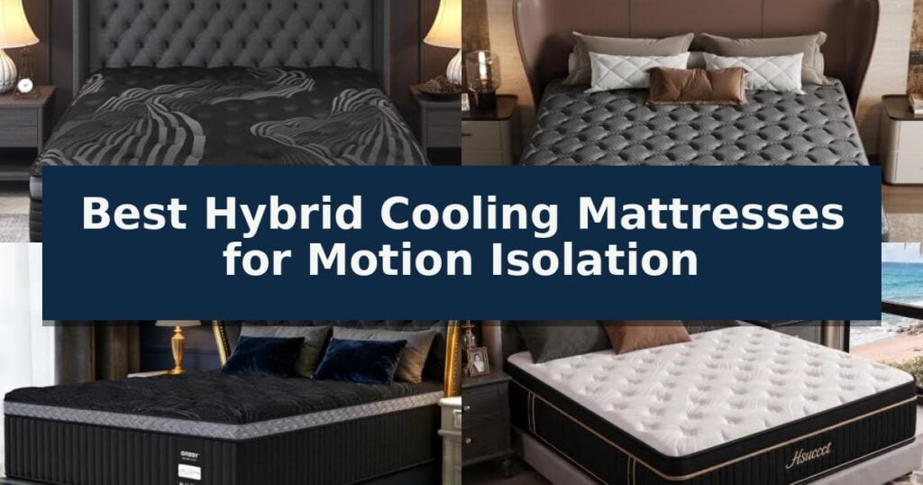 Best Hybrid Cooling Mattresses for Motion Isolation