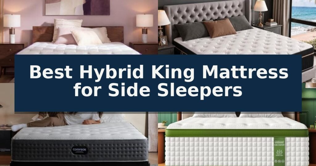 Best Hybrid King Mattress for Side Sleepers
