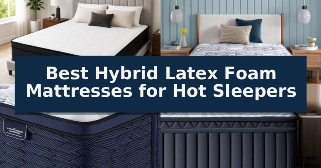 Best Hybrid Latex Foam Mattresses for Hot Sleepers
