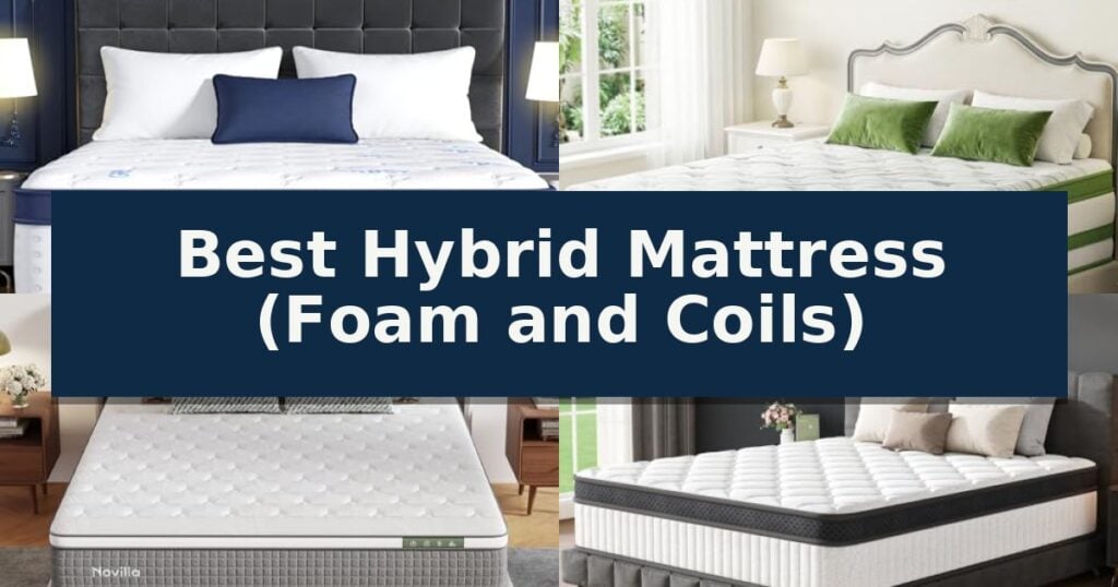 Best Hybrid Mattress (Foam and Coils)