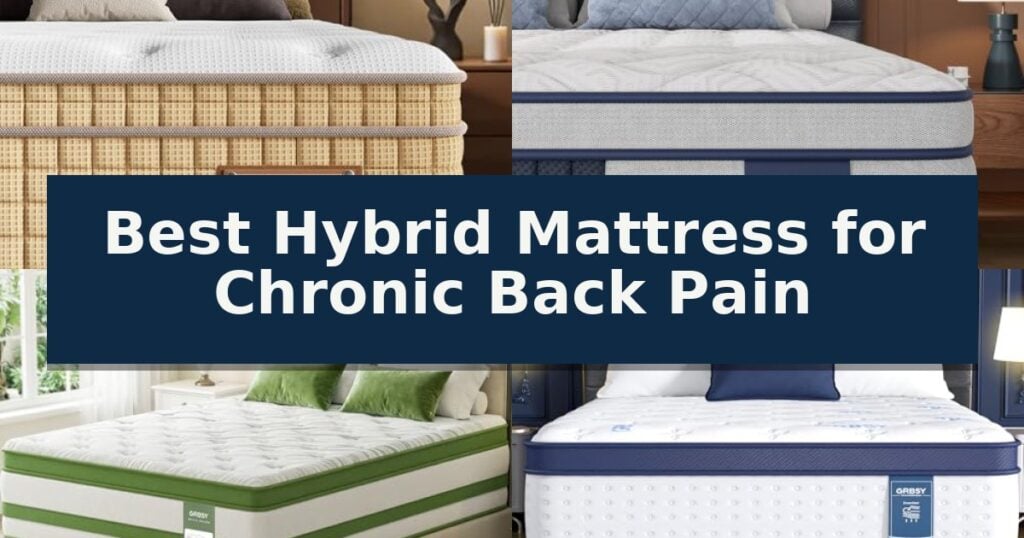 Best Hybrid Mattress for Chronic Back Pain