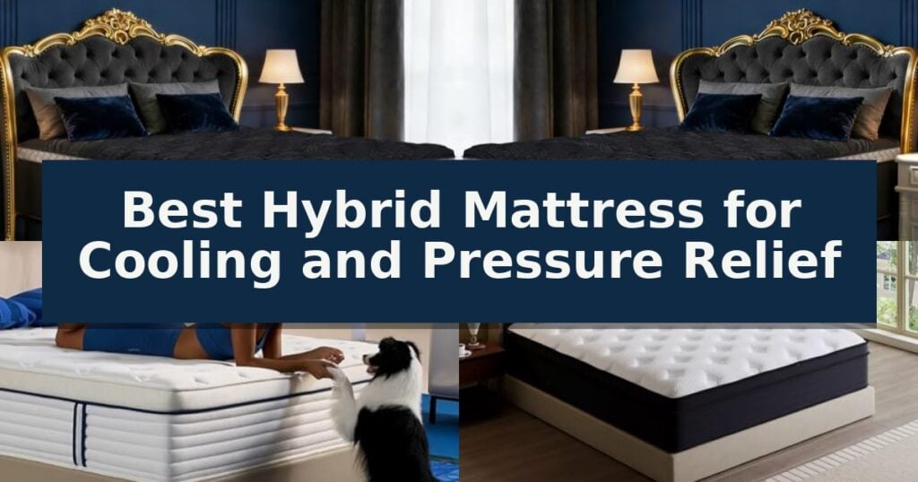 Best Hybrid Mattress for Cooling and Pressure Relief
