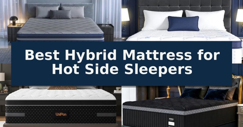 Best Hybrid Mattress for Hot Side Sleepers