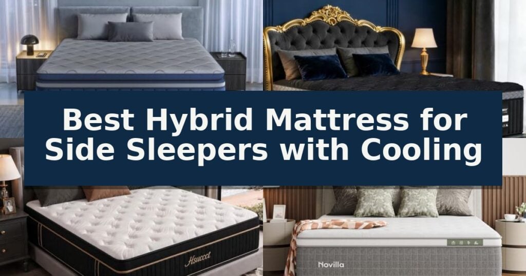 Best Hybrid Mattress for Side Sleepers with Cooling
