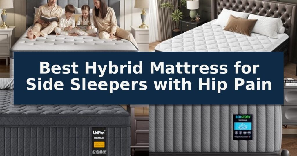 Best Hybrid Mattress for Side Sleepers with Hip Pain