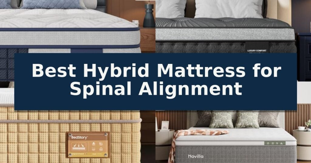 Best Hybrid Mattress for Spinal Alignment