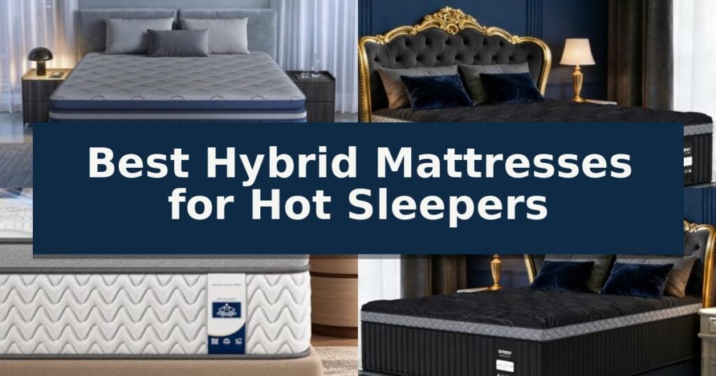 Best Hybrid Mattresses for Hot Sleepers
