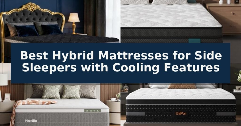 Best Hybrid Mattresses for Side Sleepers with Cooling Features