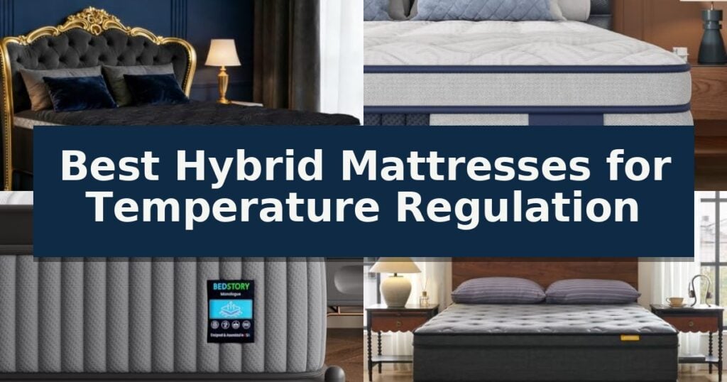 Best Hybrid Mattresses for Temperature Regulation