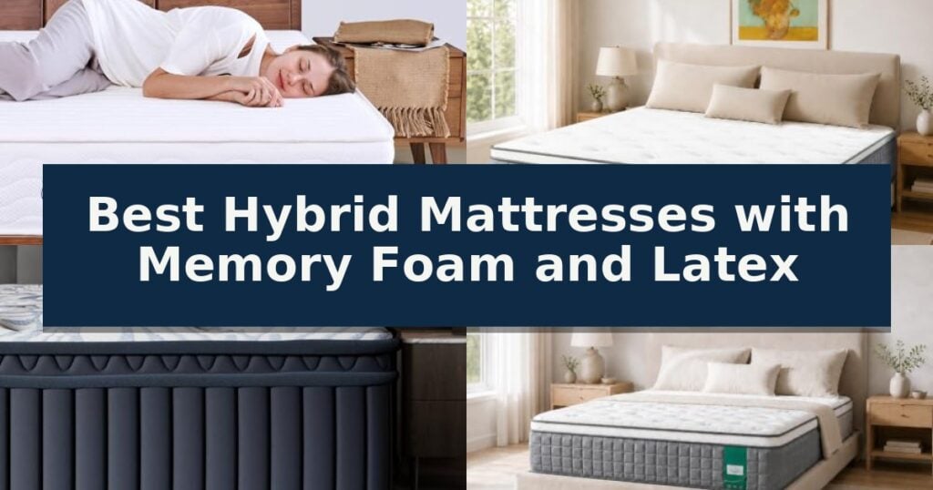 Best Hybrid Mattresses with Memory Foam and Latex