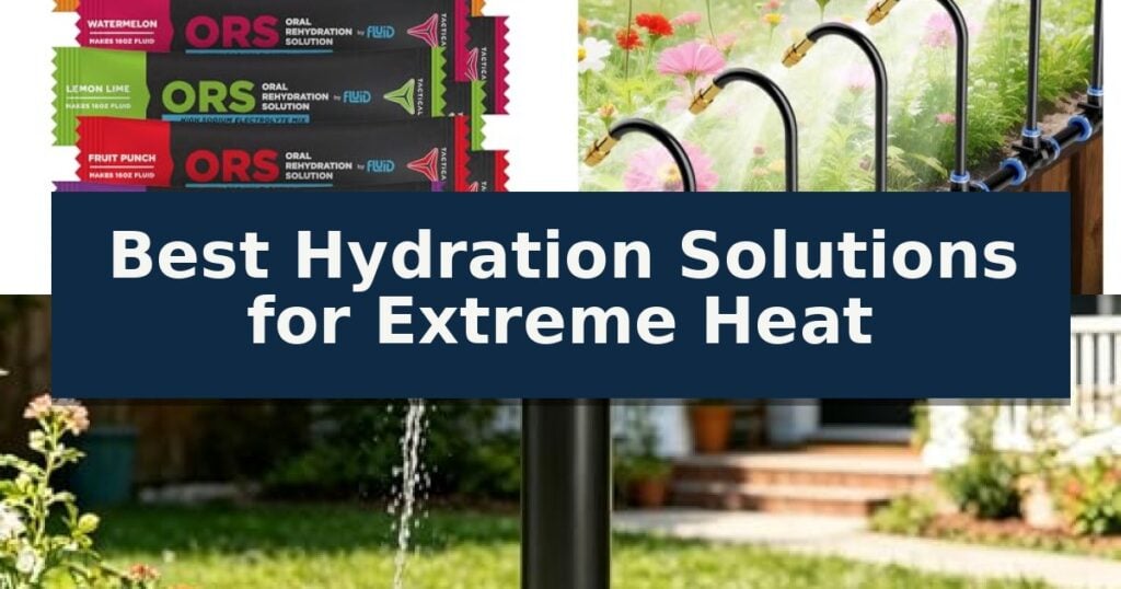 Best Hydration Solutions for Extreme Heat