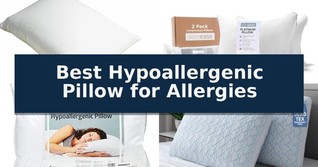 Best Hypoallergenic Pillow for Allergies