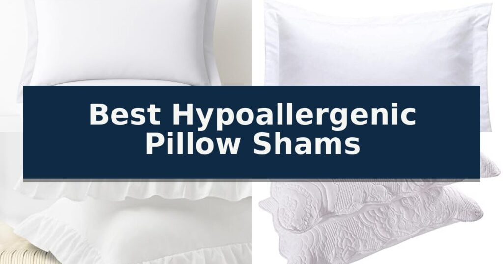 Best Hypoallergenic Pillow Shams