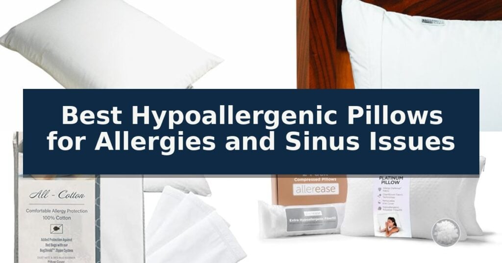 Best Hypoallergenic Pillows for Allergies and Sinus Issues