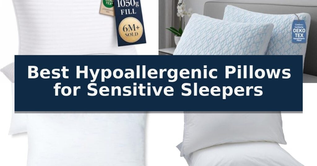 Best Hypoallergenic Pillows for Sensitive Sleepers