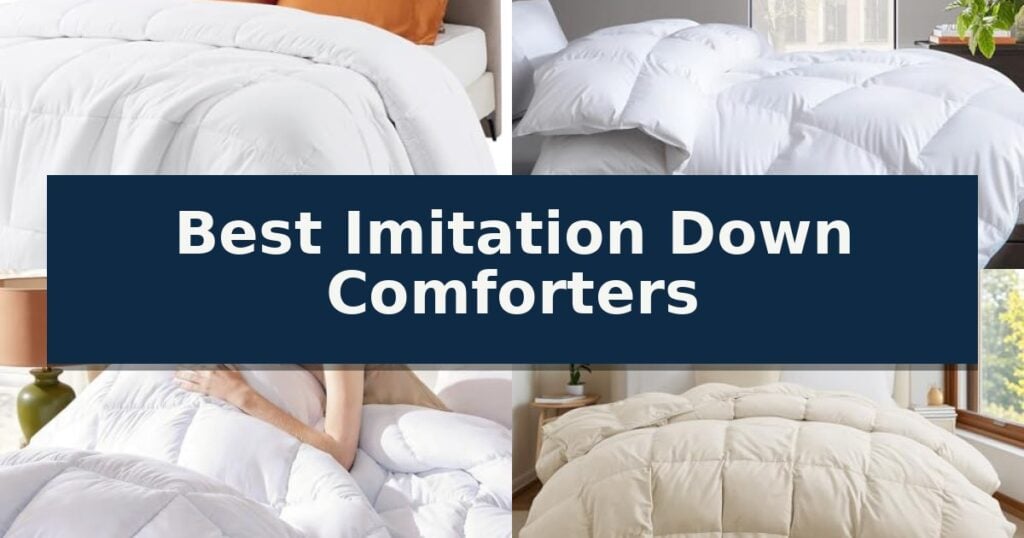 Best Imitation Down Comforters