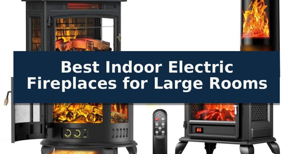 Best Indoor Electric Fireplaces for Large Rooms