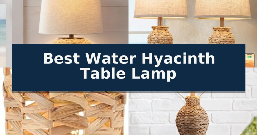 Best Water Hyacinth Table Lamp